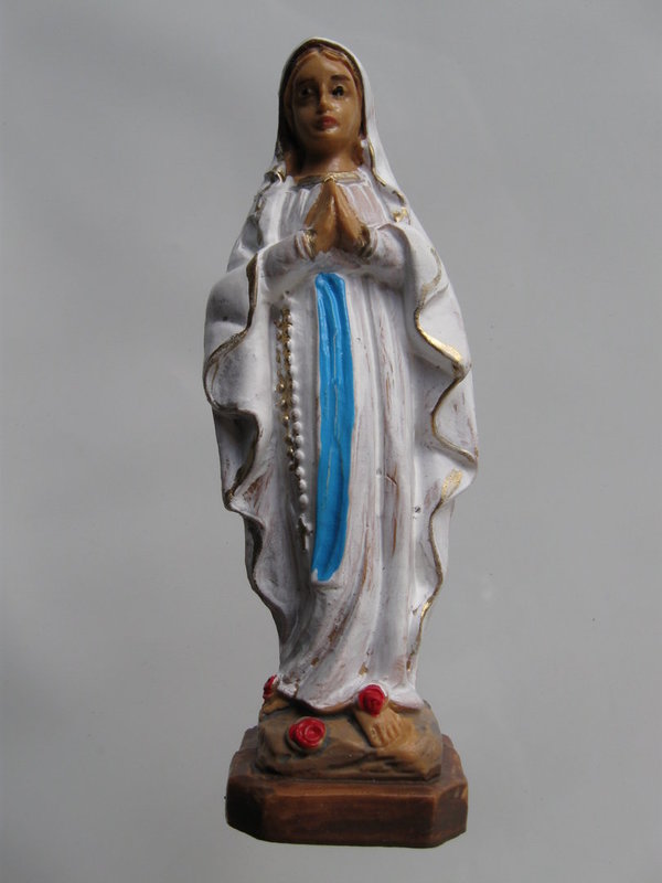 Kunststoff-Figur 7 cm Lourdes Madonna Nr. S/710