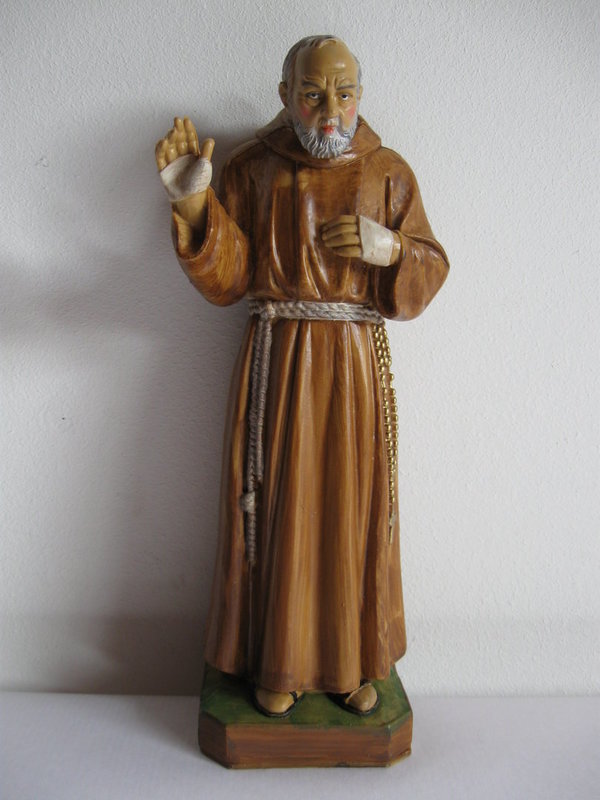 Kunststoff-Figur 16,5 cm Pater Pio Nr.: S / 174