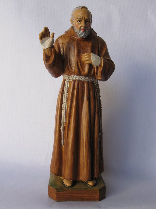Kunststoff-Figur 22 cm Pater Pio Nr.: S / 173