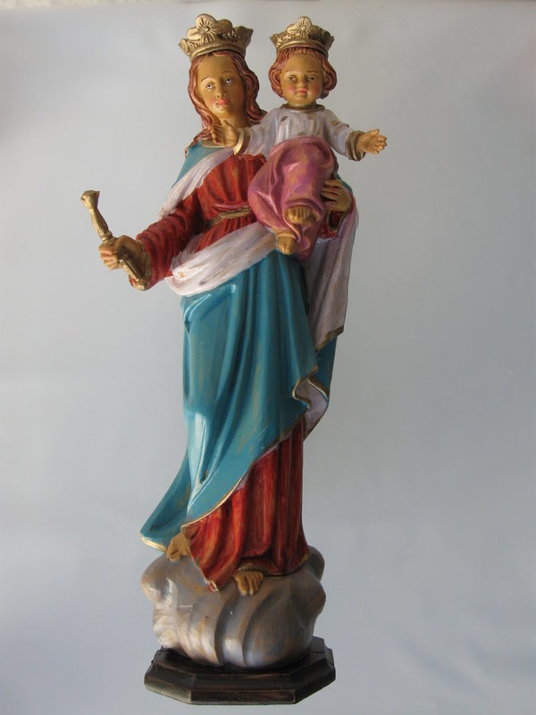 Kunststoff-Figur 25 cm Maria Königin m. Kind Nr.: S / 81