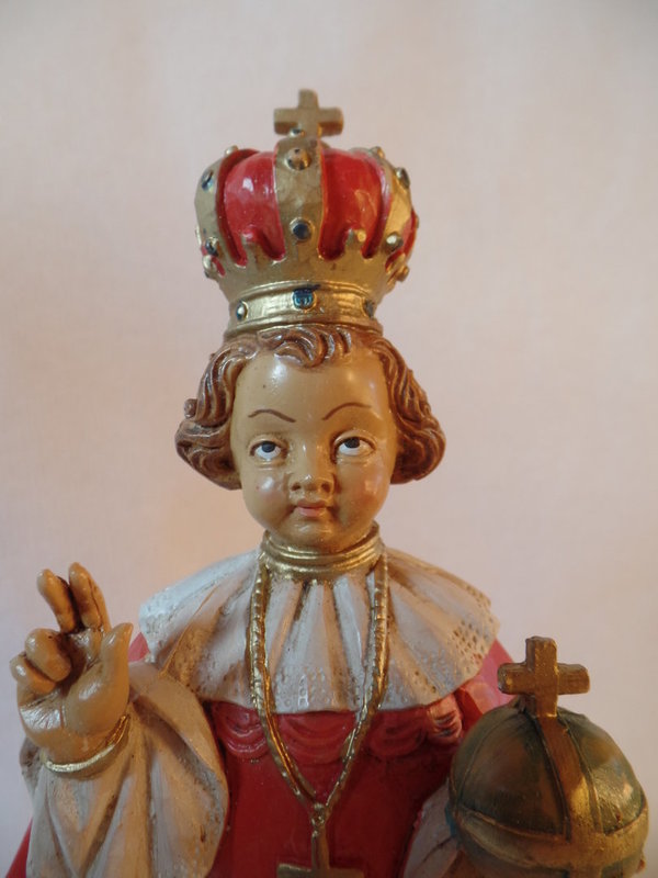 Kunststoff-Figur 25 cm Prager-Jesulein Nr.: S / 35